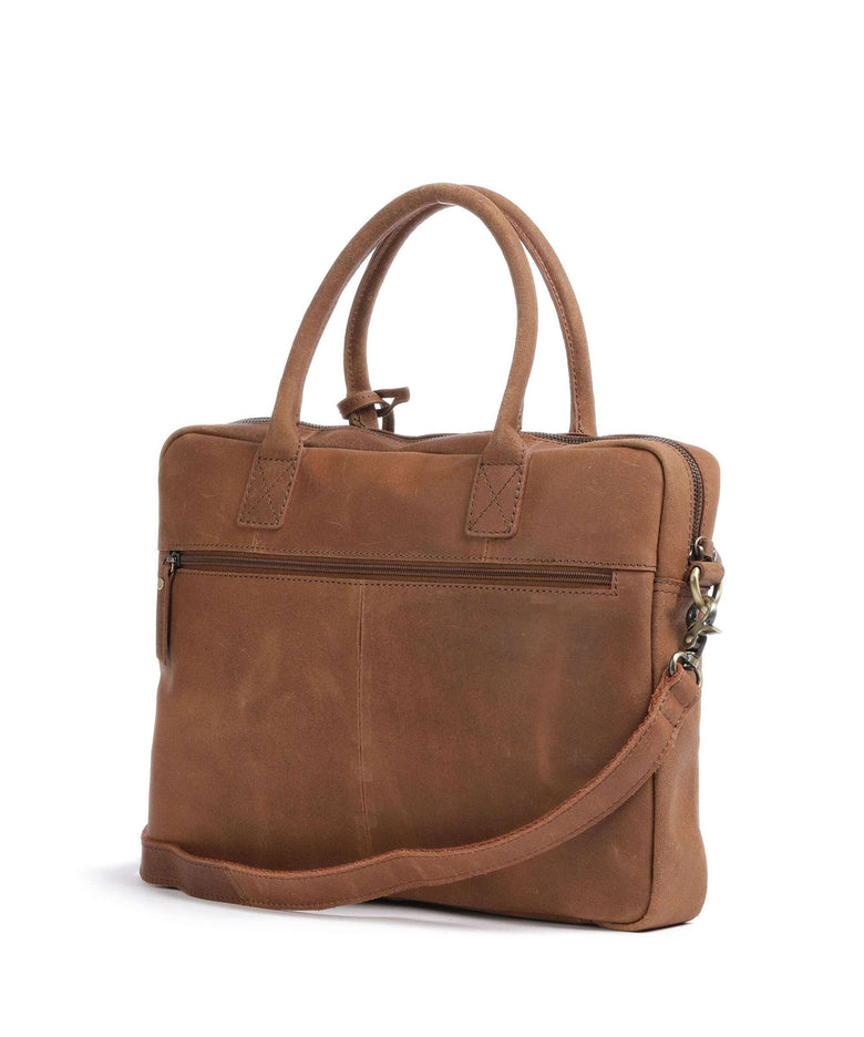 Burkely Vintage Jack Briefcase cognac