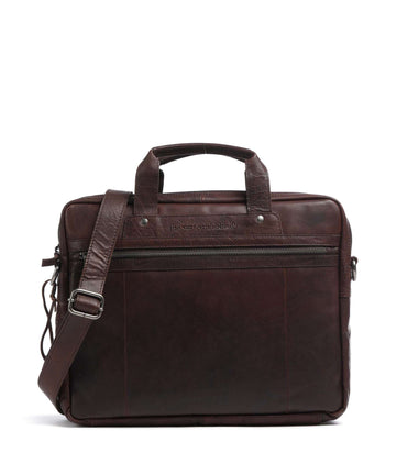 Spikes & Sparrow Bronco Cartella dark brown