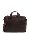 Spikes & Sparrow Bronco Briefcase dark brown