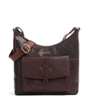 Spikes & Sparrow Bronco Borsa hobo dark brown