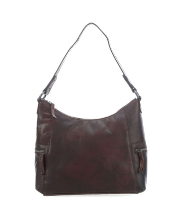 Spikes & Sparrow Bronco Borsa hobo dark brown