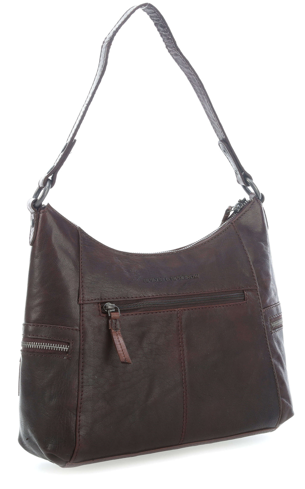 Spikes & Sparrow Bronco Hobo bag dark brown