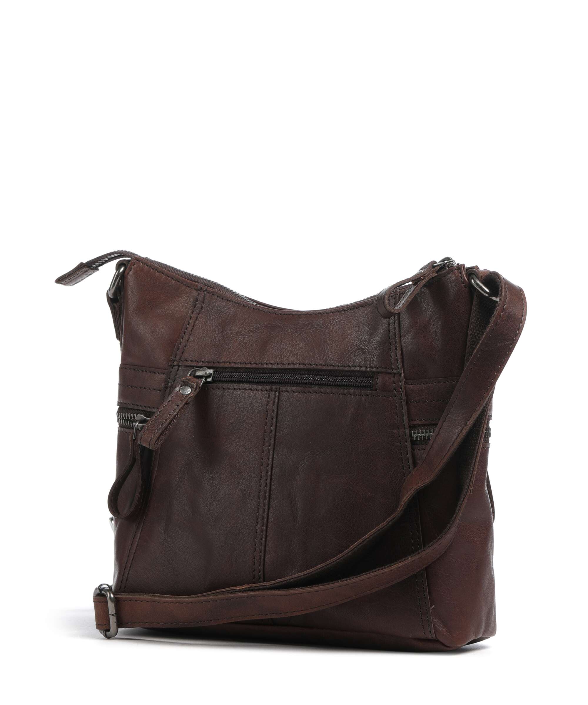 Spikes & Sparrow Bronco Georgia Crossbody bag dark brown