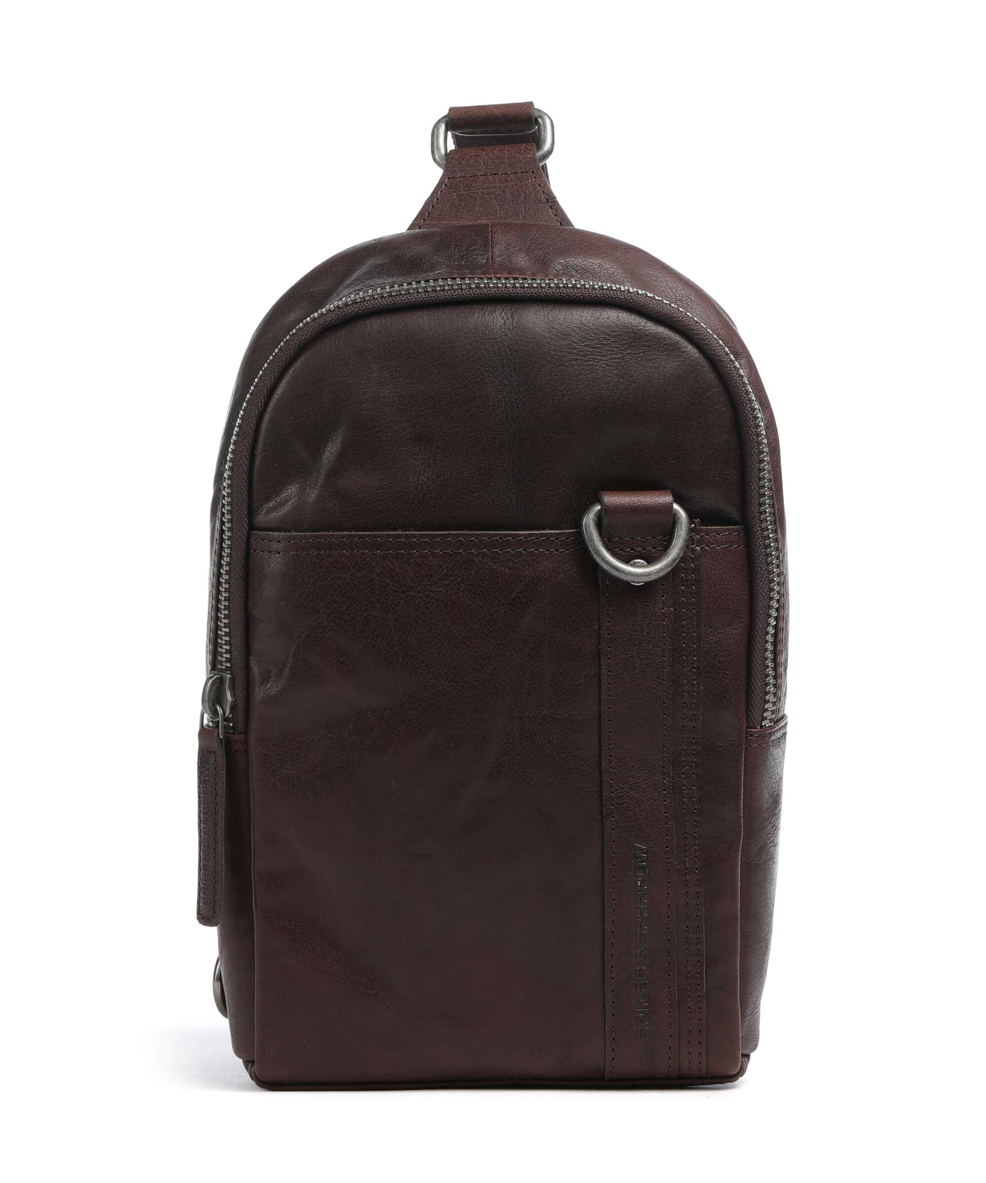 Spikes & Sparrow Bronco Washington Sling bag dark brown