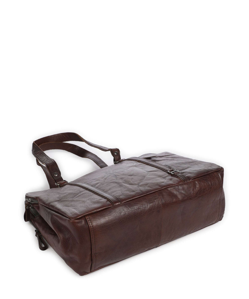 Spikes & Sparrow Bronco Tote bag dark brown