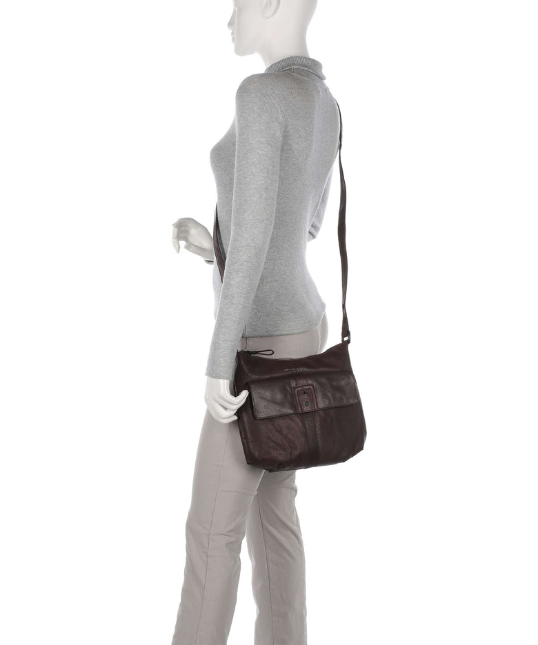 Spikes & Sparrow Bronco Shoulder bag dark brown