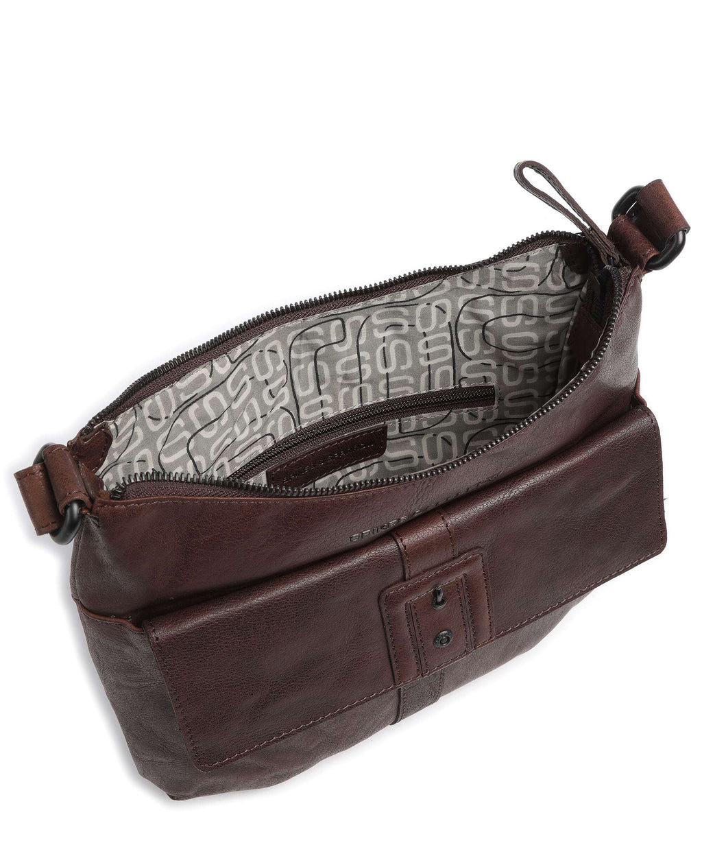 Spikes & Sparrow Bronco Shoulder bag dark brown