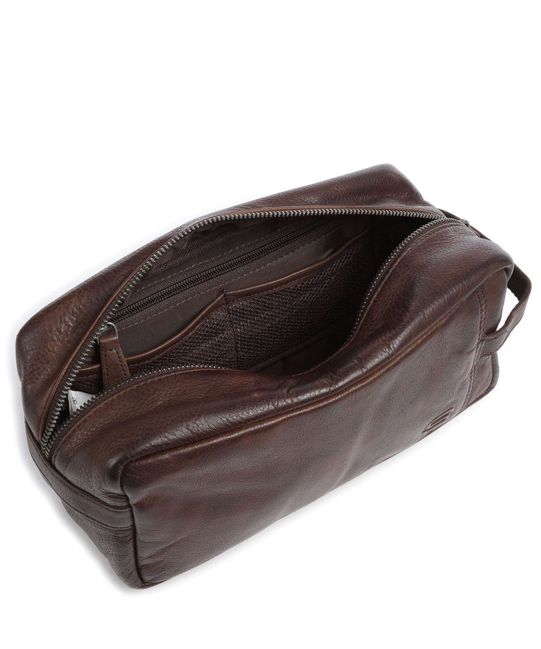 Spikes & Sparrow Apache Toiletry bag brown