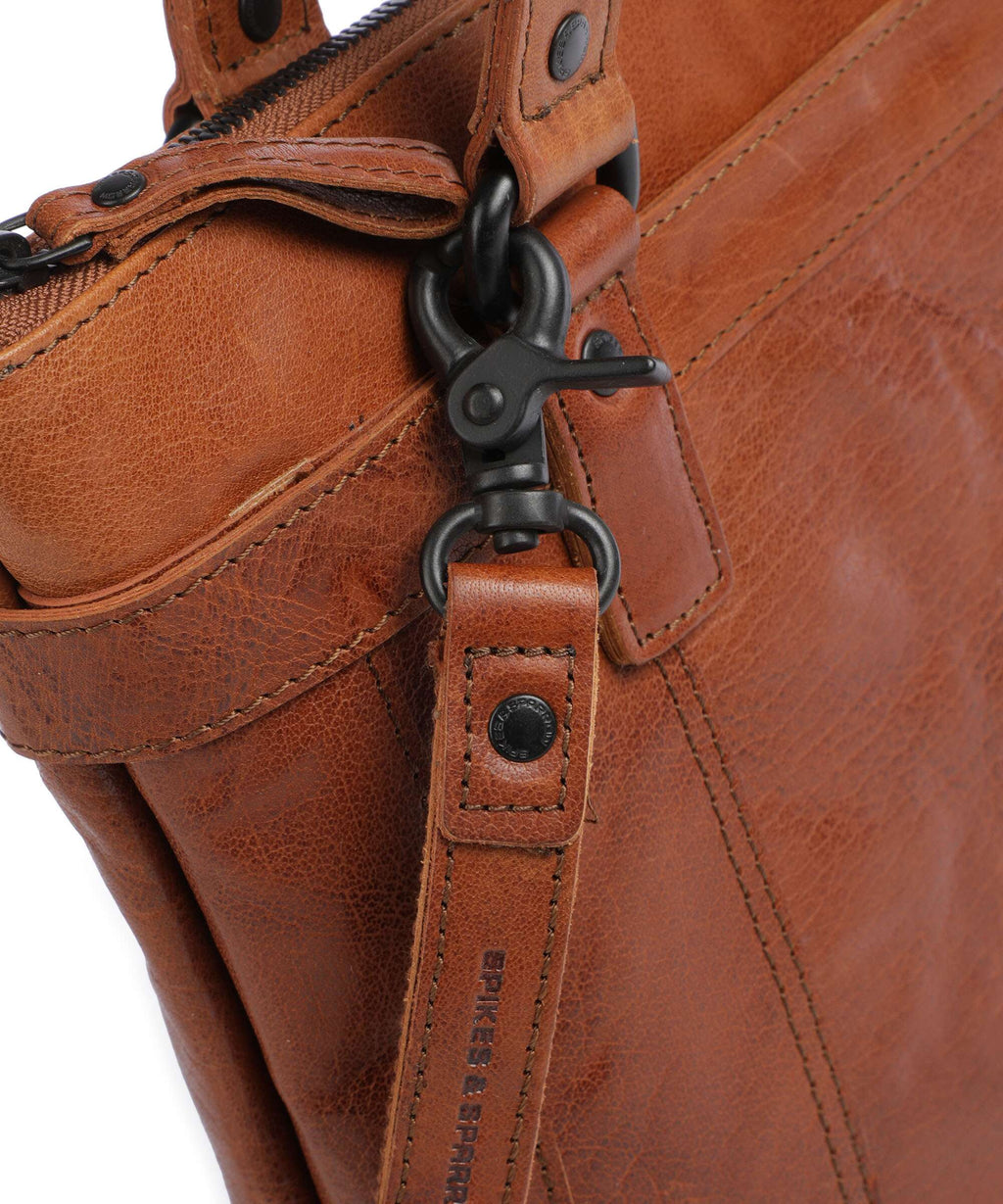 Spikes & Sparrow Bronco Tote bag cognac