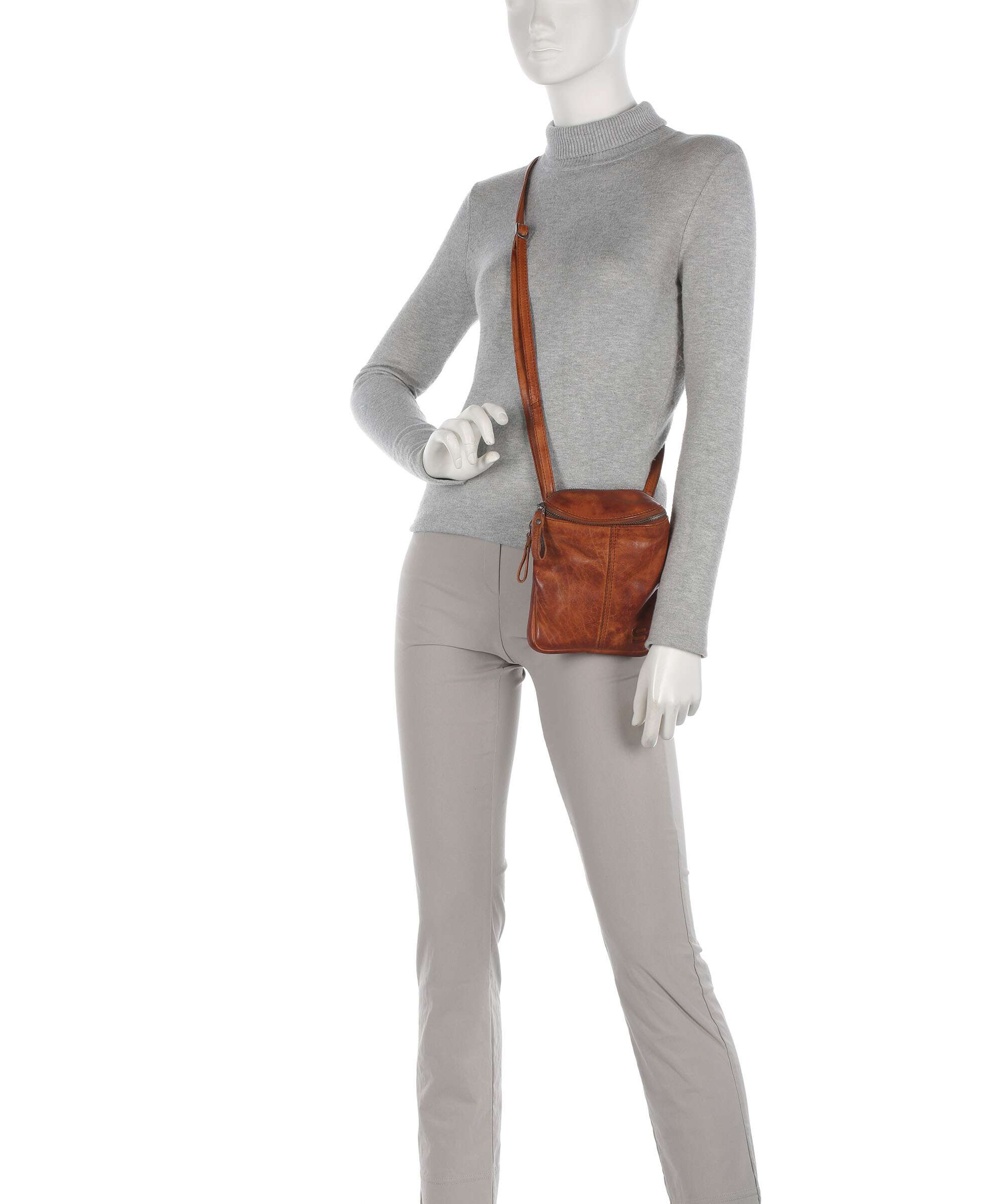 Spikes & Sparrow Apache Phone bag brandy