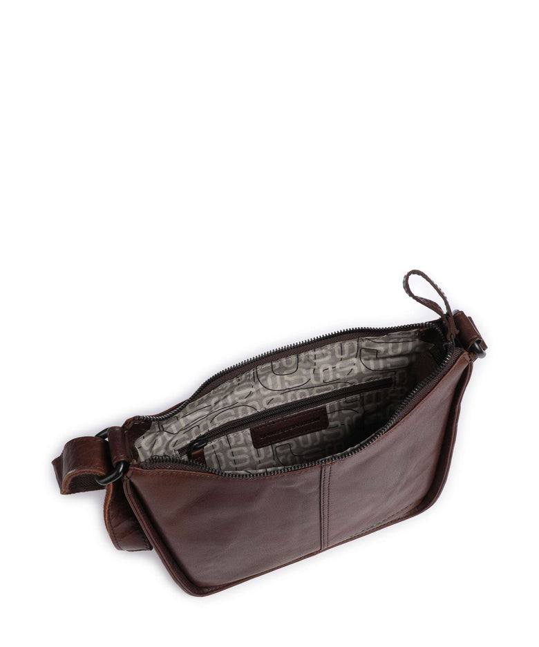 Spikes & Sparrow Bronco Evie Crossbody bag dark brown