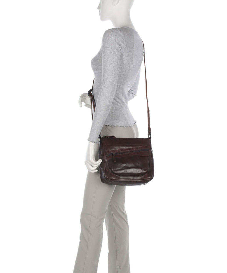 Spikes & Sparrow Bronco Valarie Crossbody bag dark brown