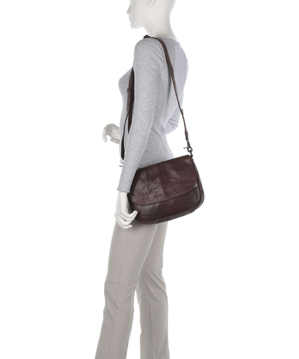 Spikes & Sparrow Bronco Yaris Shoulder bag dark brown