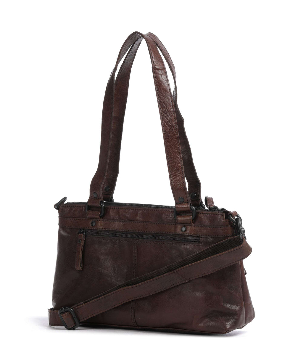 Spikes & Sparrow Bronco Cherish Shoulder bag dark brown