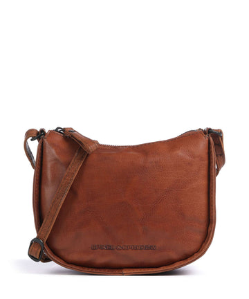 Spikes & Sparrow Bronco Emilie Borsa a tracolla brandy