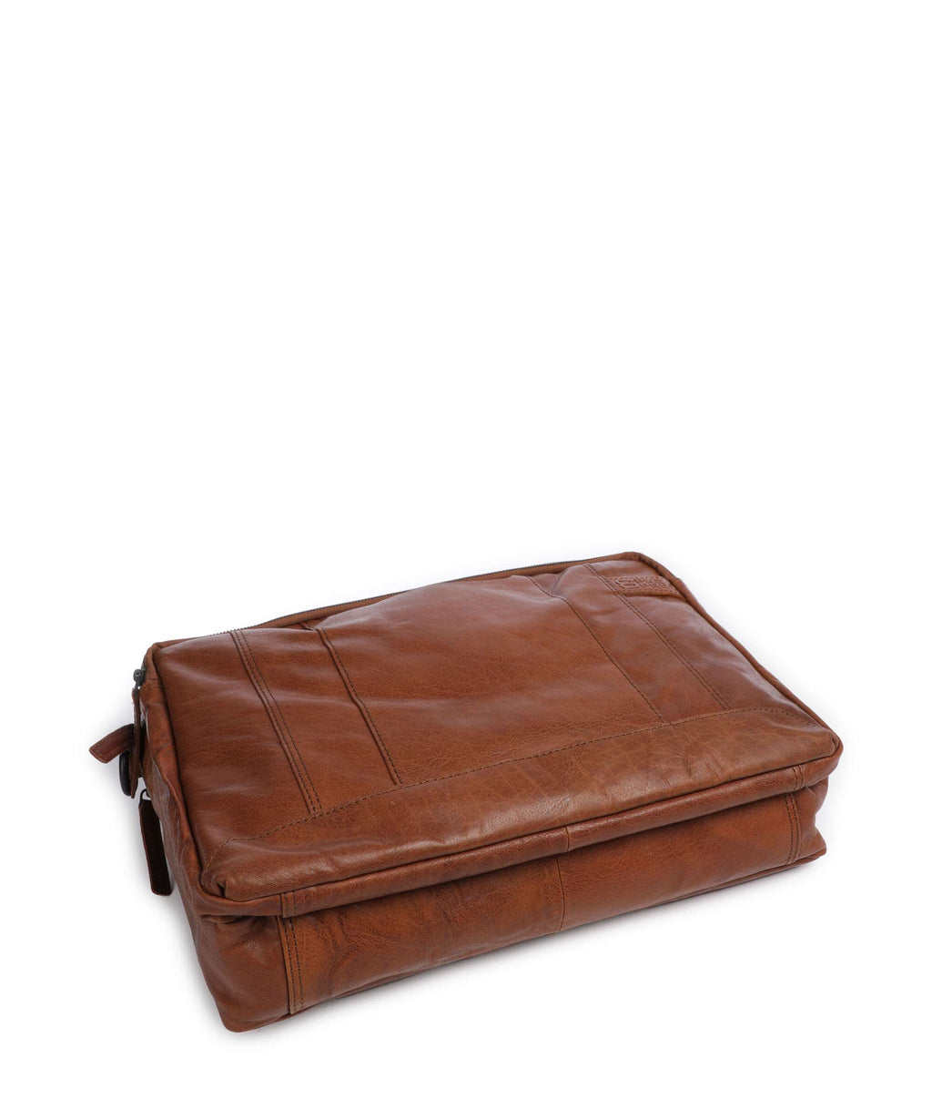 Spikes & Sparrow Bronco Kharter Laptop bag brandy