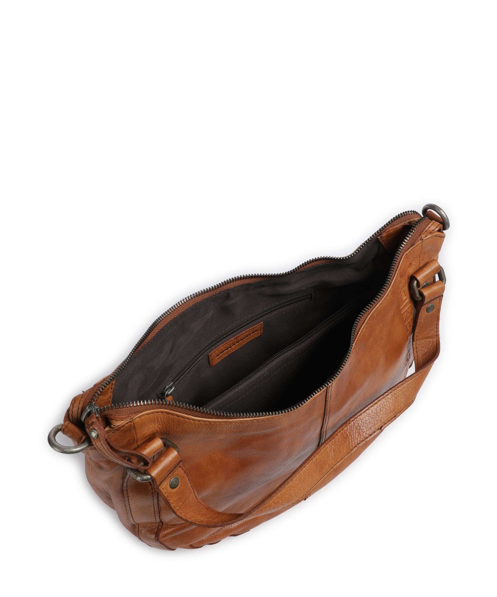 Spikes & Sparrow Apache Harli Hobo bag brandy