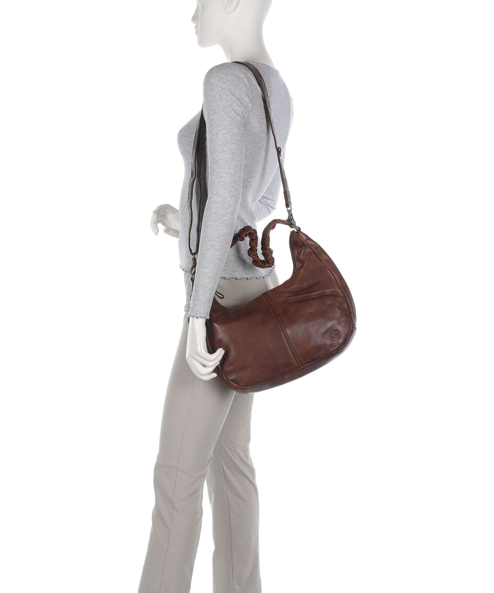 Spikes & Sparrow Apache Harli Shoulder bag dark brown