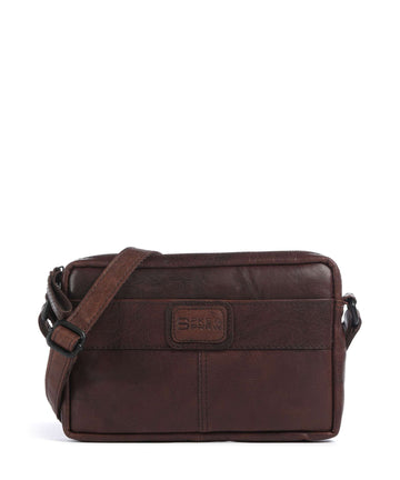 Spikes & Sparrow Bronco Eva Borsa a tracolla dunkelbraun