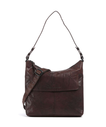 Spikes & Sparrow Bronco Sherrill Borsa hobo dunkelbraun