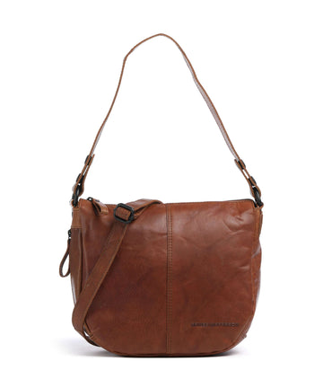 Spikes & Sparrow Bronco Carmen Borsa a spalla brandy