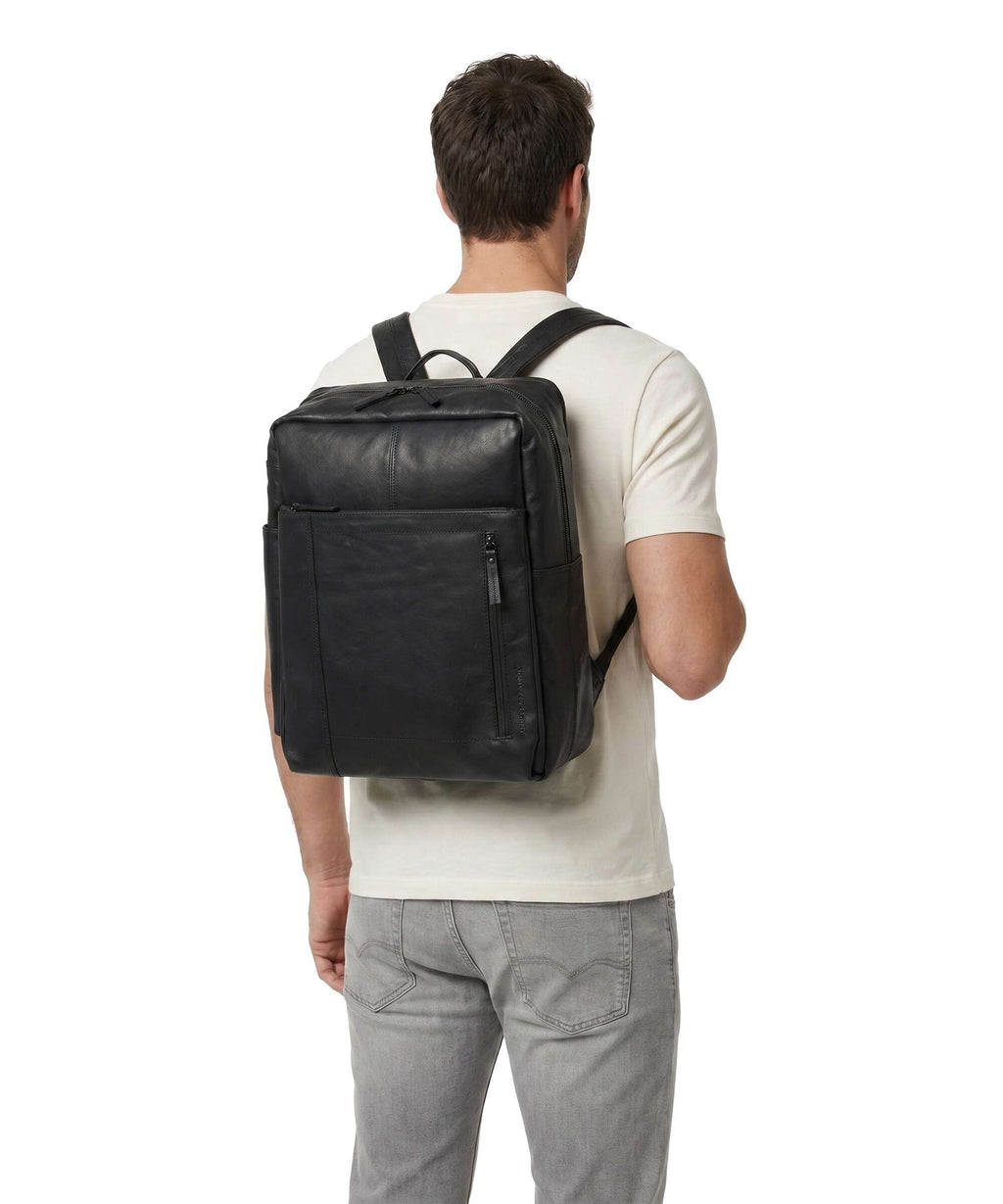 Spikes & Sparrow Bronco Jonathan Backpack schwarz