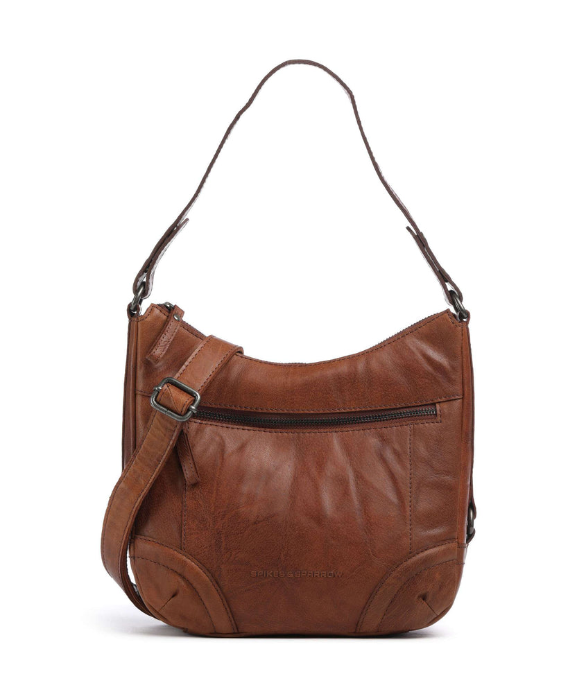 Spikes & Sparrow Bronco Candee Hobo bag brandy