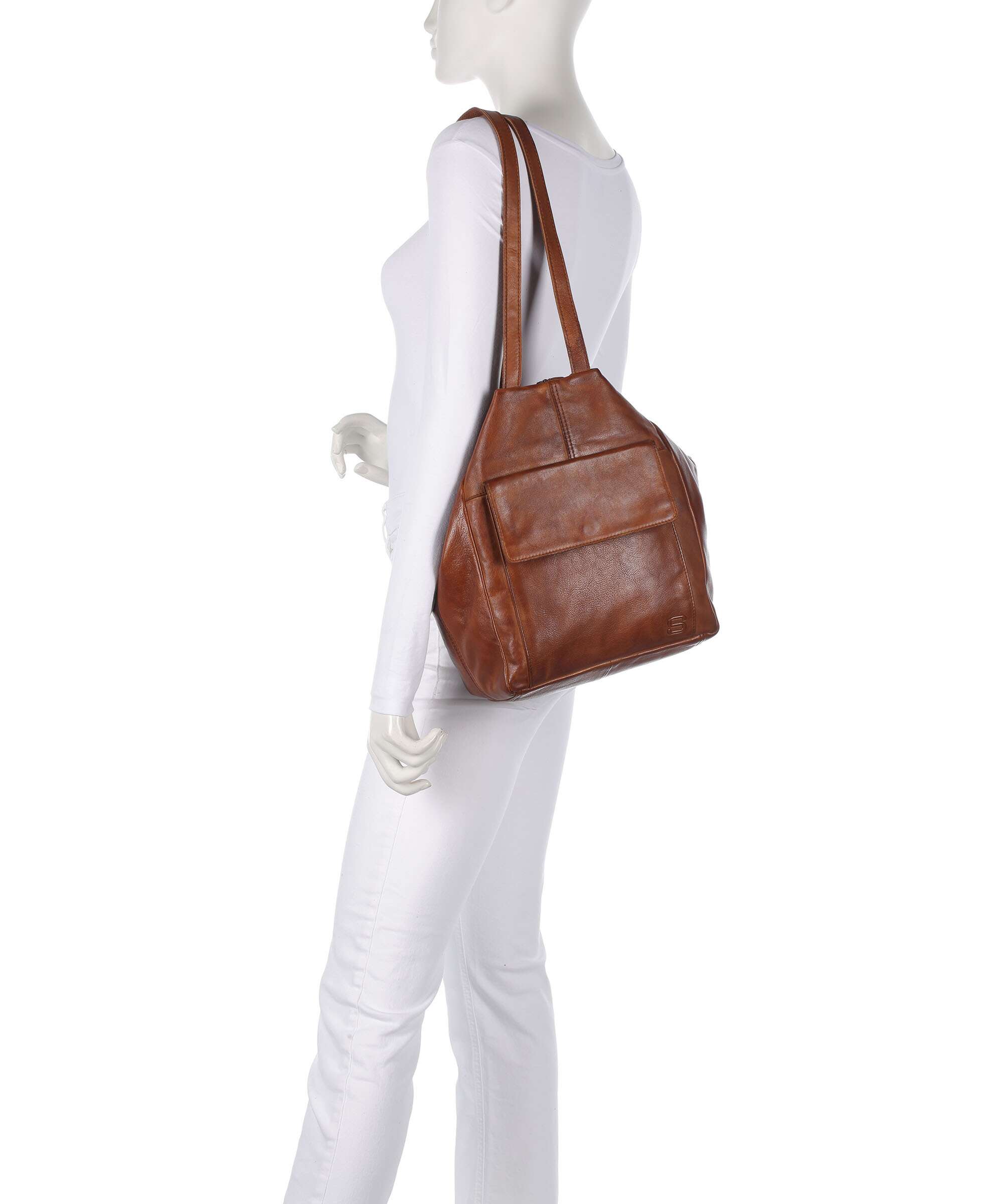 Spikes & Sparrow Apache Francisca Backpack brandy