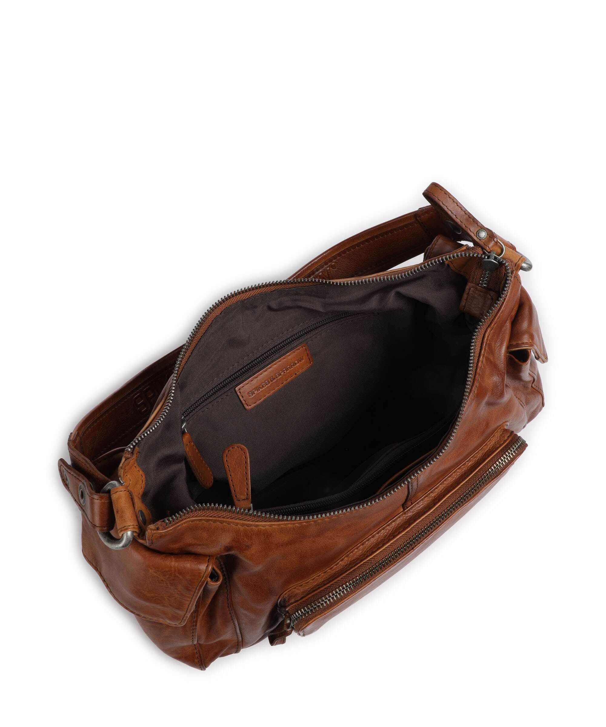 Spikes & Sparrow Apache Jaclyne Shoulder bag brandy