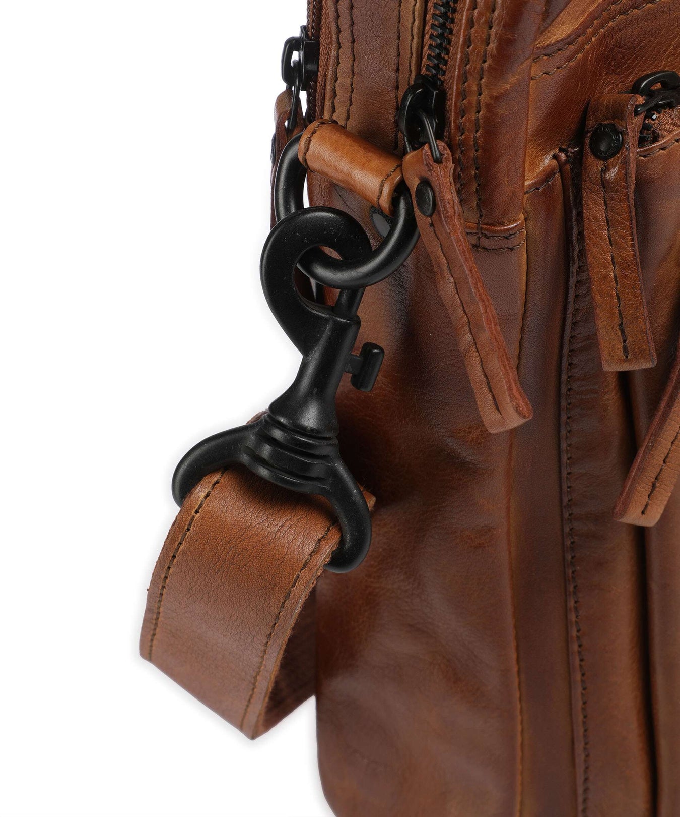 Spikes & Sparrow Apache Brutus Briefcase brandy