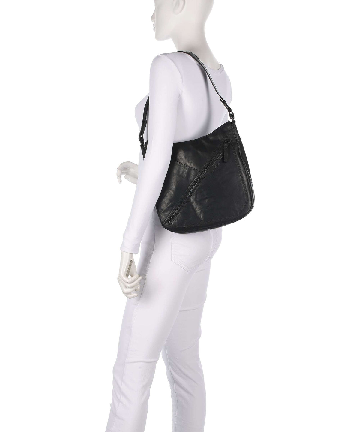 Spikes & Sparrow Bronco Lillia Hobo bag black