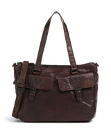 Spikes & Sparrow Bronco Fee Cartella dark brown