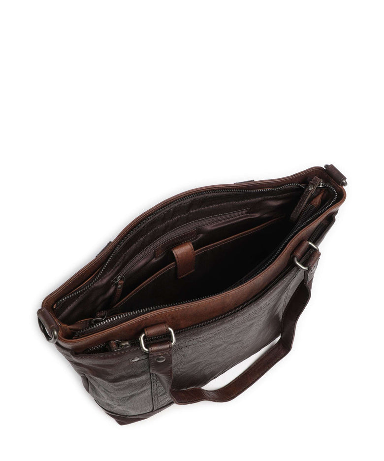 Spikes & Sparrow Bronco Rachelle Tote bag dark brown