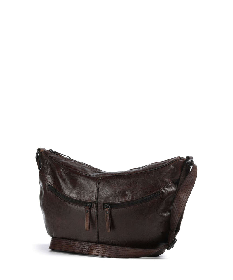 Spikes & Sparrow Apache Sian Hobo bag dark brown