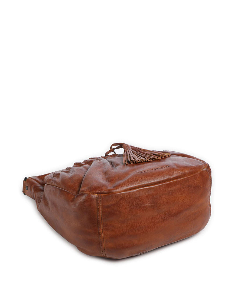 Spikes & Sparrow Apache Jinny Hobo bag brandy