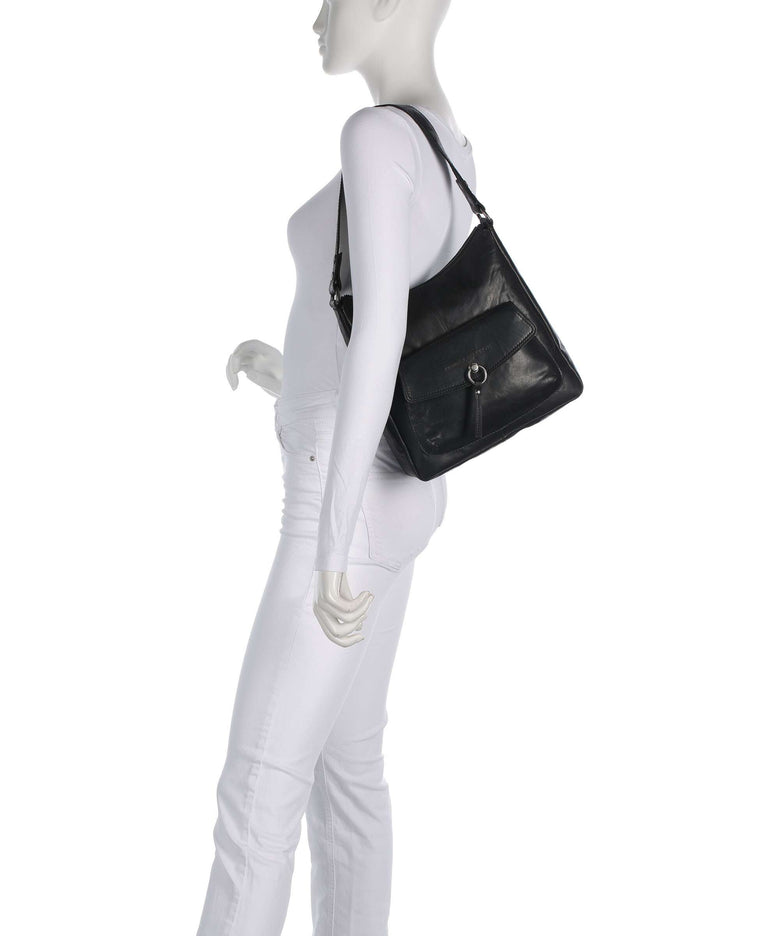 Spikes & Sparrow Bronco Cydney Hobo bag black