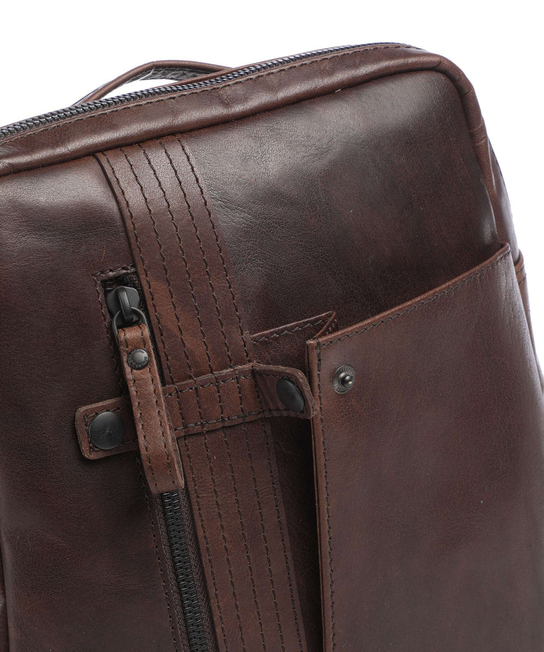 Spikes & Sparrow Bronco Roxy Backpack dark brown