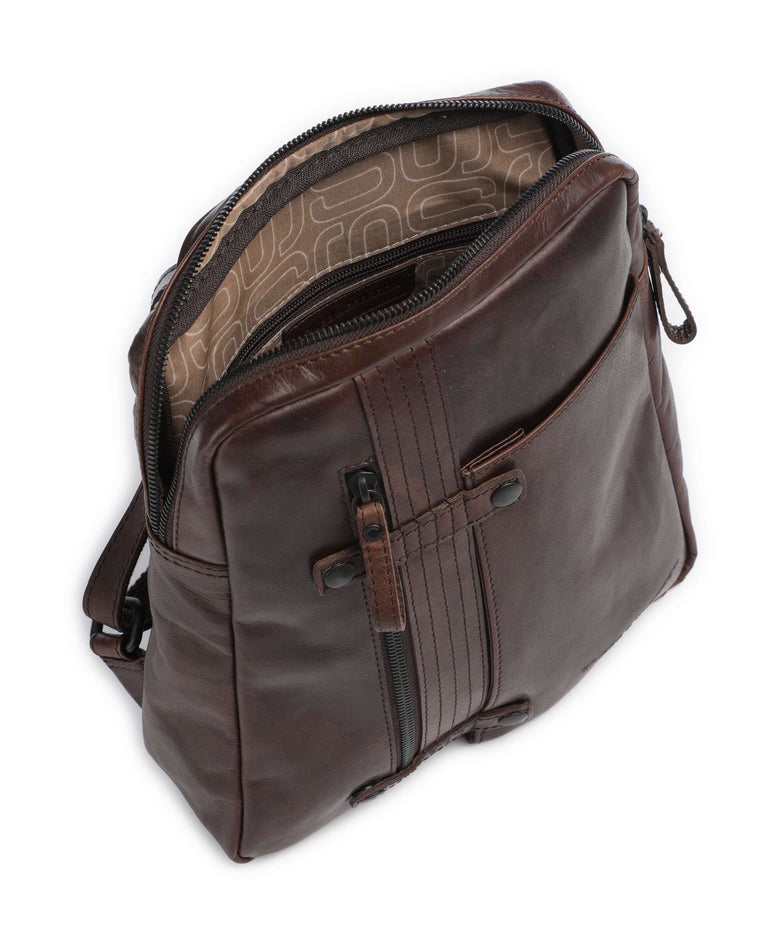 Spikes & Sparrow Bronco Roxy Backpack dark brown