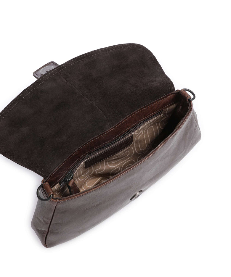 Spikes & Sparrow Bronco Sylvie Crossbody bag dark brown