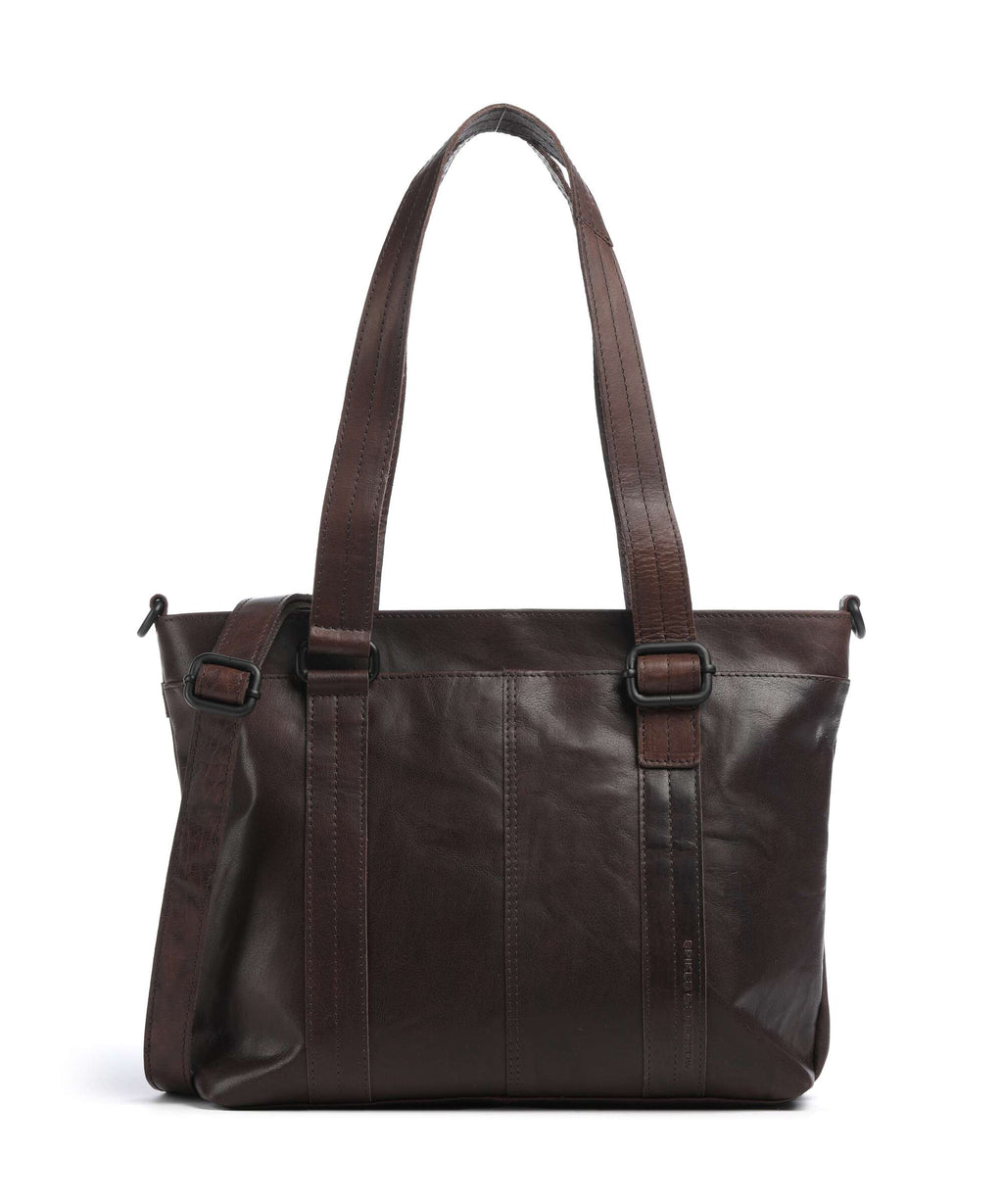 Spikes & Sparrow Bronco Alexis Tote bag dark brown
