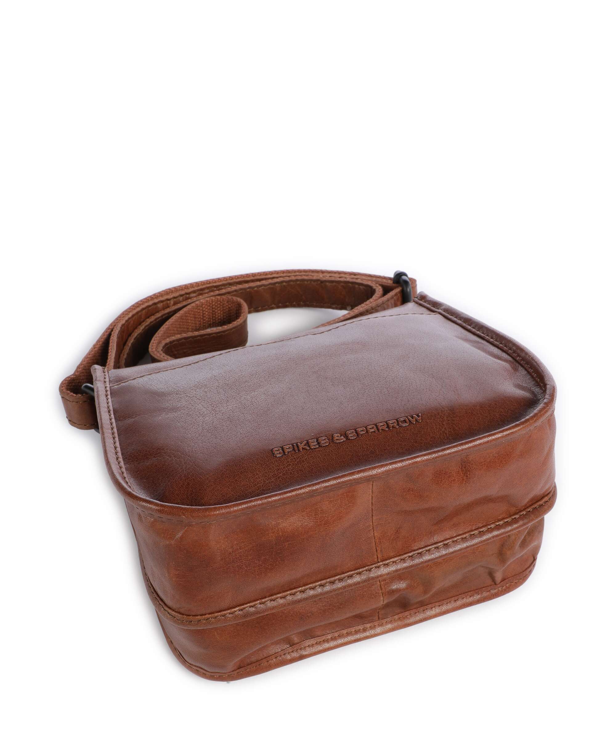 Spikes & Sparrow Bronco Joy Crossbody bag brandy