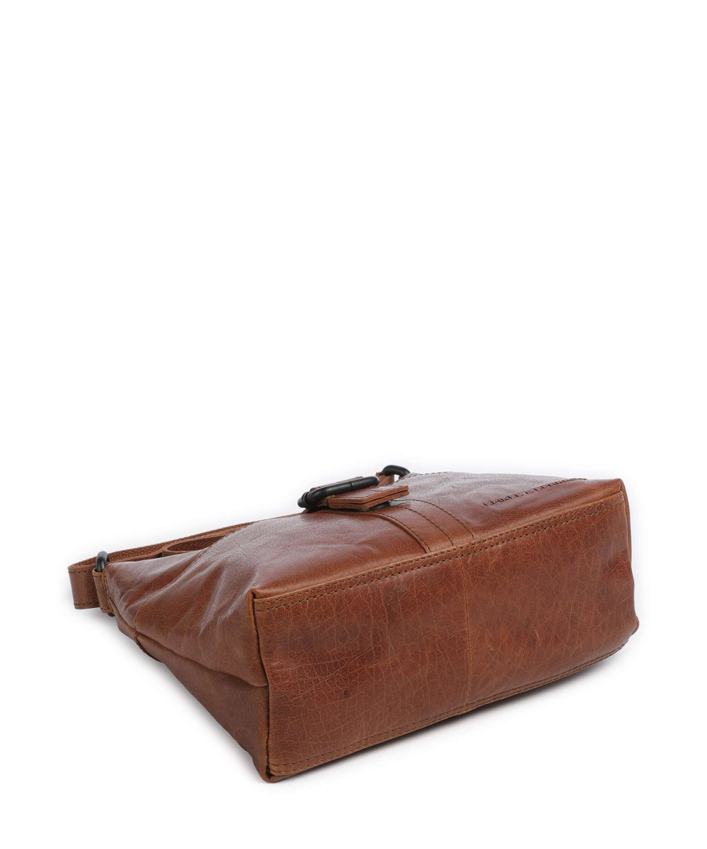 Spikes & Sparrow Bronco Ellesse Crossbody bag brandy