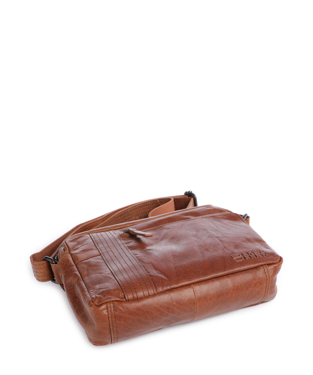 Spikes & Sparrow Bronco Ayden Crossbody bag brandy