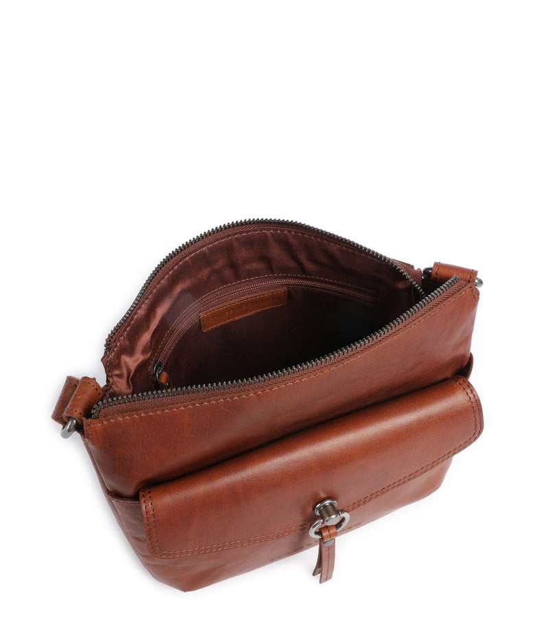 Spikes & Sparrow Bronco Jinthe Crossbody bag brandy