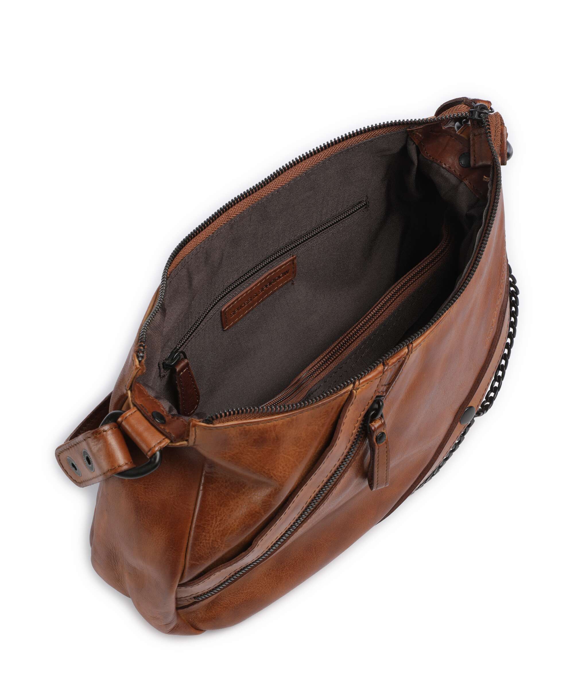 Spikes & Sparrow Apache Jadeline Shoulder bag brandy