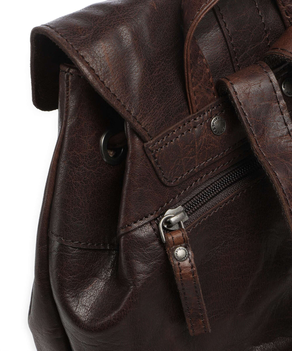 Spikes & Sparrow Bronco Tamara Backpack dark brown