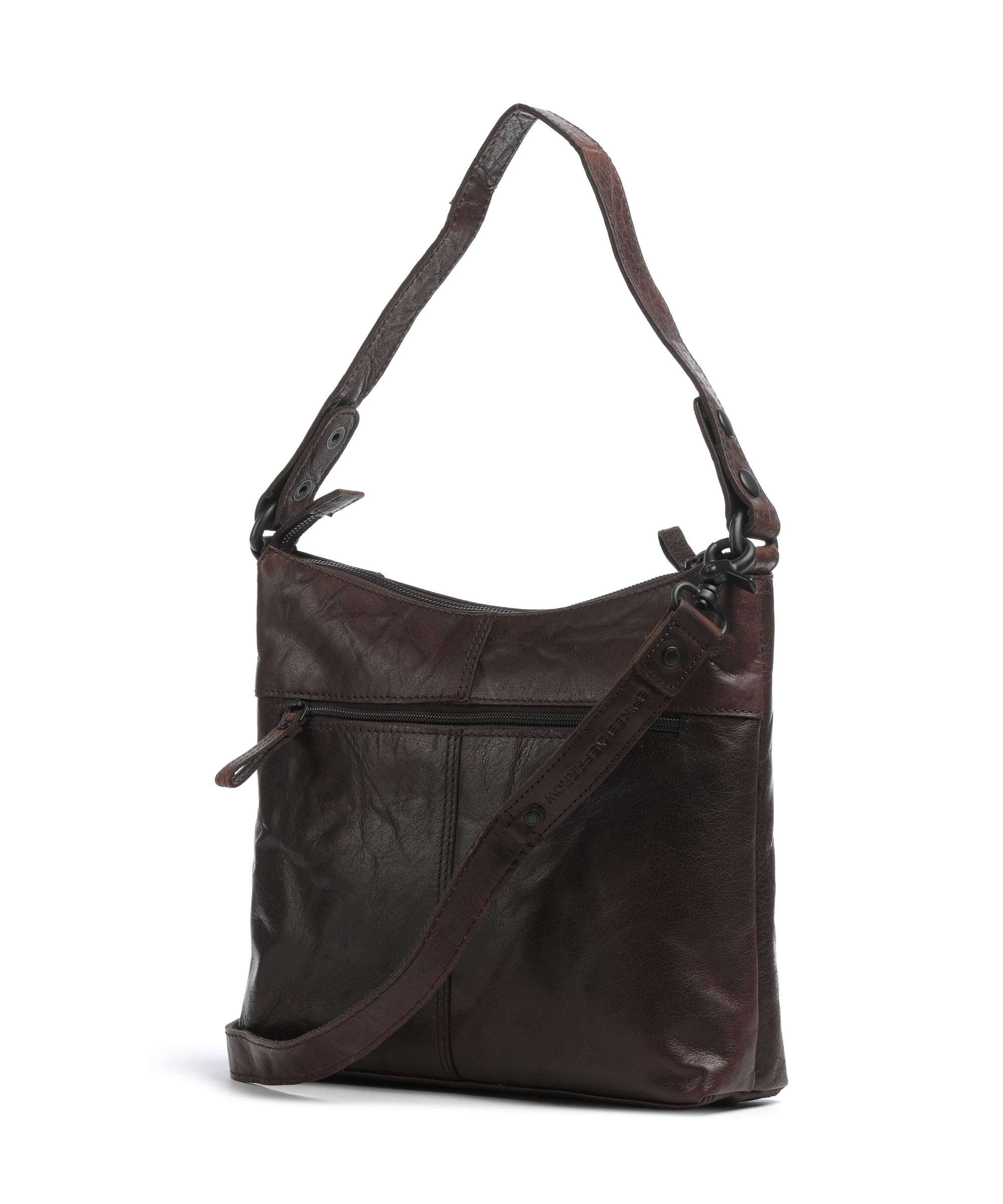 Spikes & Sparrow Bronco Delphie Hobo bag dark brown