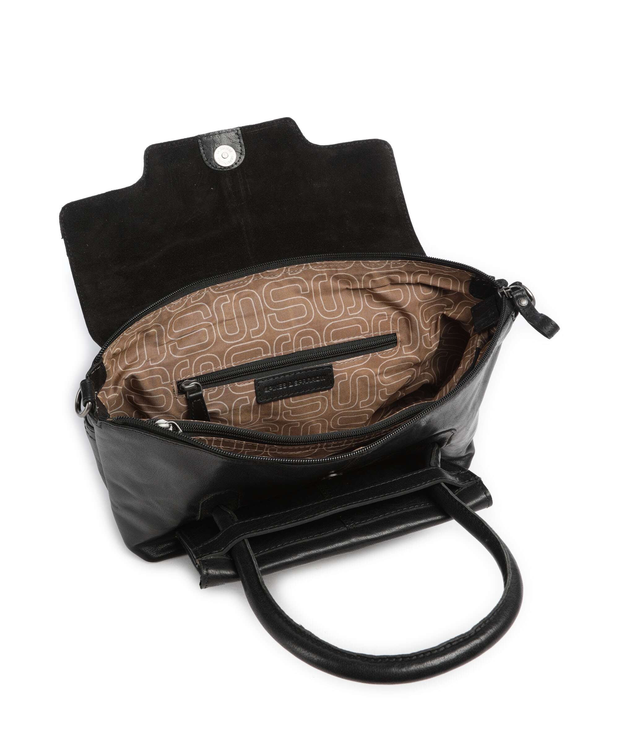 Spikes & Sparrow Bronco Hailey Handbag black
