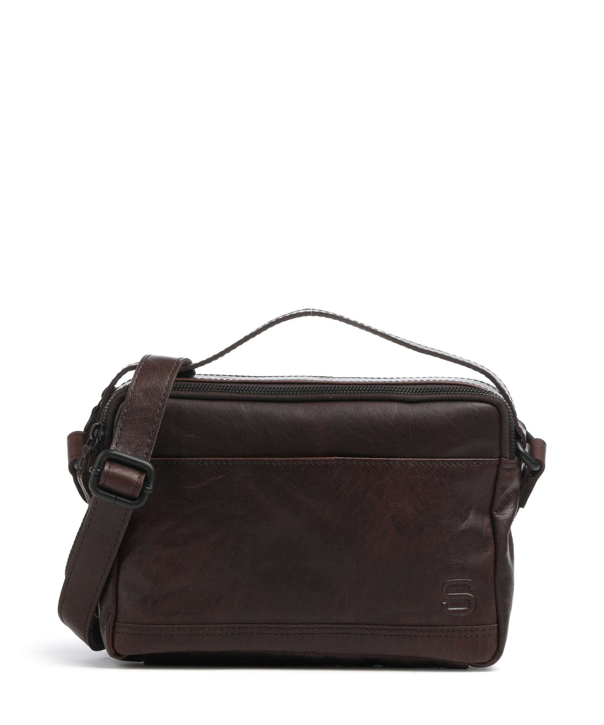 Spikes & Sparrow Bronco Randell Crossbody bag dark brown