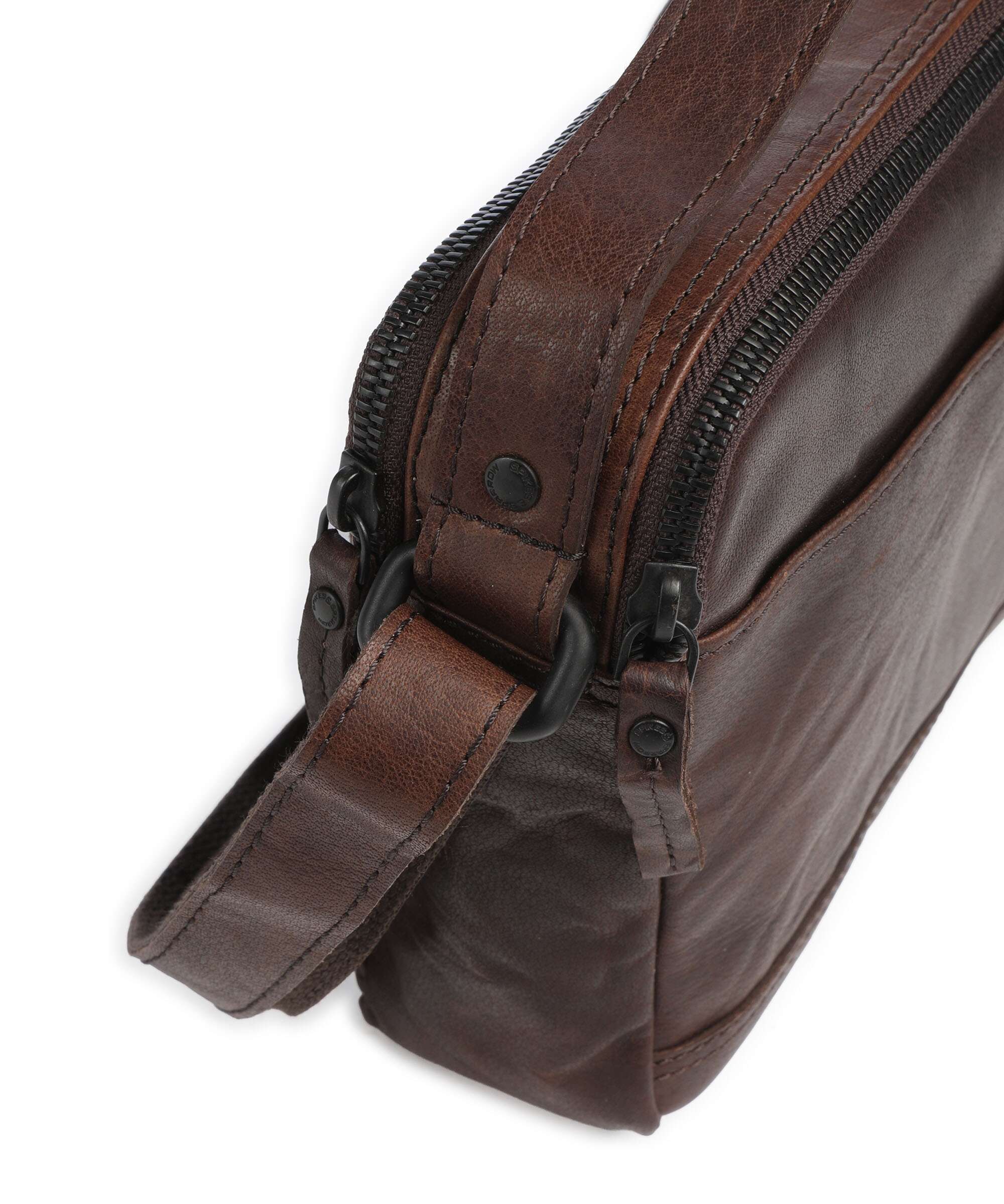 Spikes & Sparrow Bronco Randell Crossbody bag dark brown